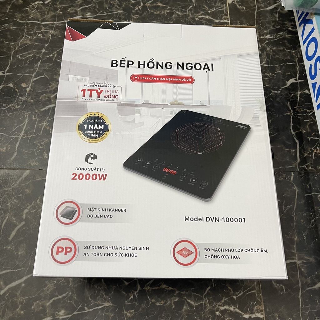 Bếp hồng ngoại đơn Makano DVN-100001 2