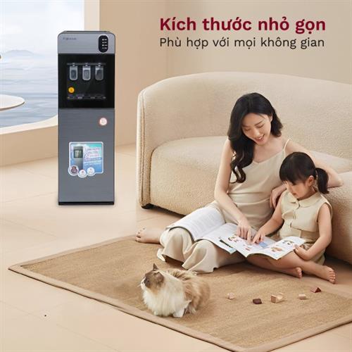 Cây nước nóng lạnh cao cấp Fujihome WD11ES 3 vòi, bình nước âm 5