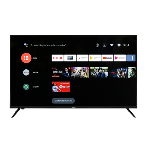 Android Tivi Sharp 4K 50 inch 4T-C50EK2X 0