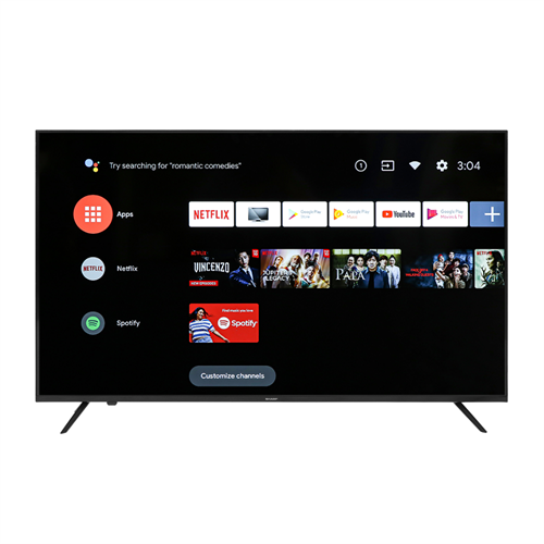 Android Tivi Sharp 4K 55 inch 4T-C55EK2X 0