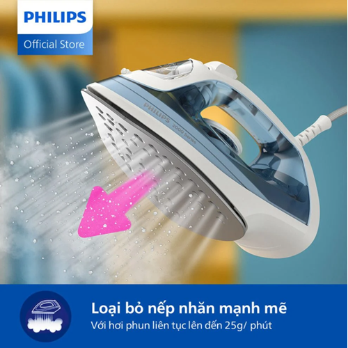 Bàn Ủi Hơi Nước Philips DST2010/20 | 2000W| mặt đế ceramic - Hàng Chính Hãng 1