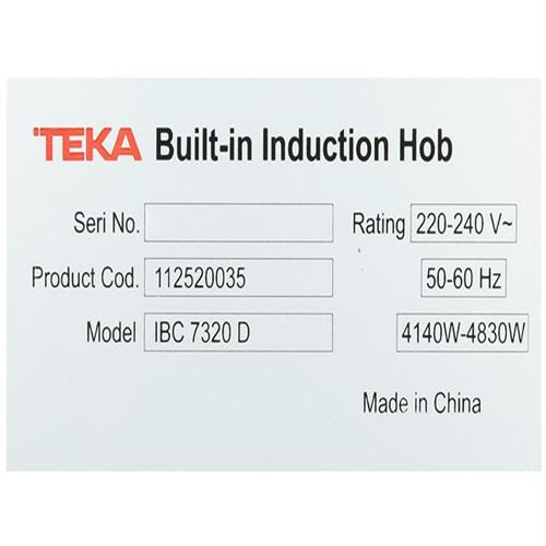 Bếp từ đôi lắp âm Teka IBC 7320 D 6