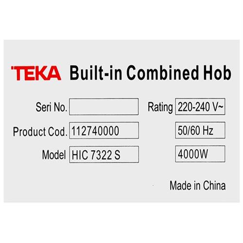 Bếp từ hồng ngoại lắp âm Teka HIC 7322 S 4