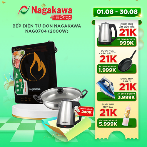 Bếp từ Nagakawa NAG0704 16