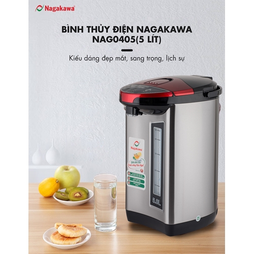 Bình thủy điện 5L Nagakawa NAG0405 7