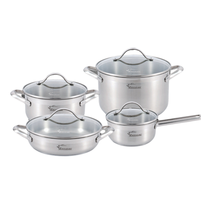 BỘ NỒI CHẢO Zemmer Zemcook S4S
