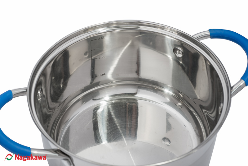 Bộ nồi inox Nagakawa NAG1302 12