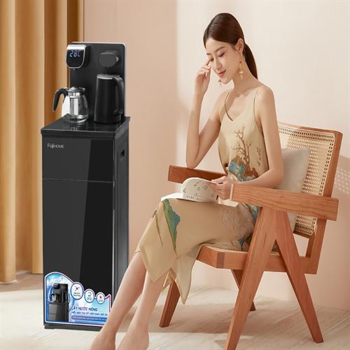 Cây nước làm nóng bình âm kết hợp bàn pha trà, cafe Fujihome TB110E-H 1