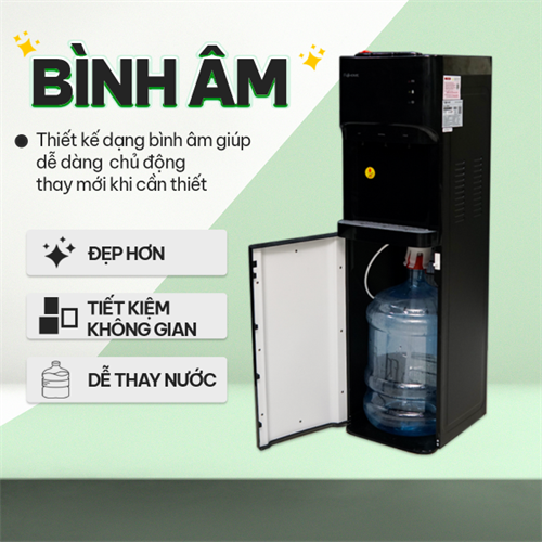 Cây nước nóng lạnh bình âm cao cấp Fujihome WD606C 7