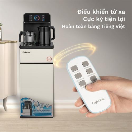 Cây nước nóng lạnh bình âm kết hợp bàn pha trà, cafe Fujihome TBD22 1
