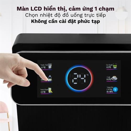 Cây nước nóng lạnh bình âm kết hợp bàn pha trà, cafe Fujihome TBD22 5