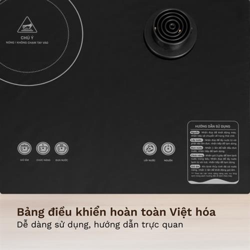Cây nước nóng lạnh bình âm kết hợp bàn pha trà, cafe Fujihome TBD22 6