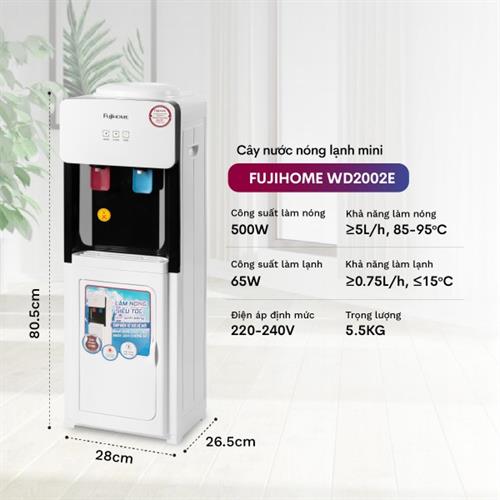 Cây nước nóng lạnh FUJIHOME WD2002E 8