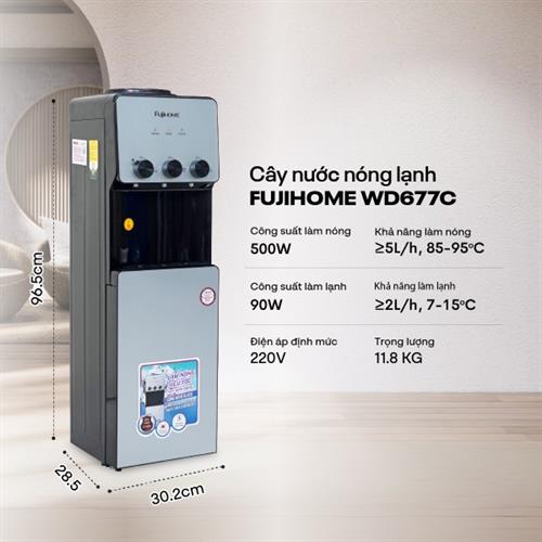 Cây nước nóng lạnh Fujihome WD677C 1