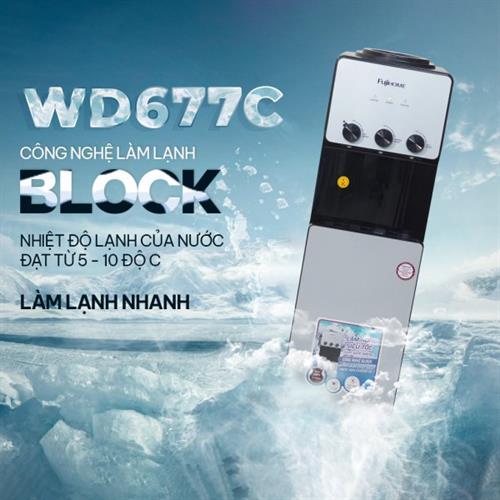 Cây nước nóng lạnh Fujihome WD677C 7