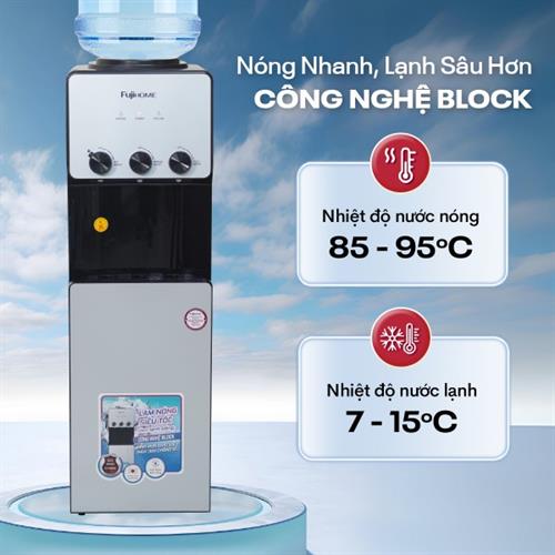 Cây nước nóng lạnh Fujihome WD677C 8