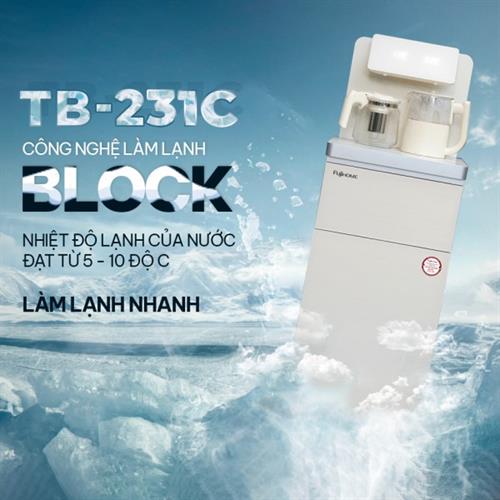 Cây nước nóng lạnh kết hợp bàn pha trà, cafe Fujihome TB -231C 1