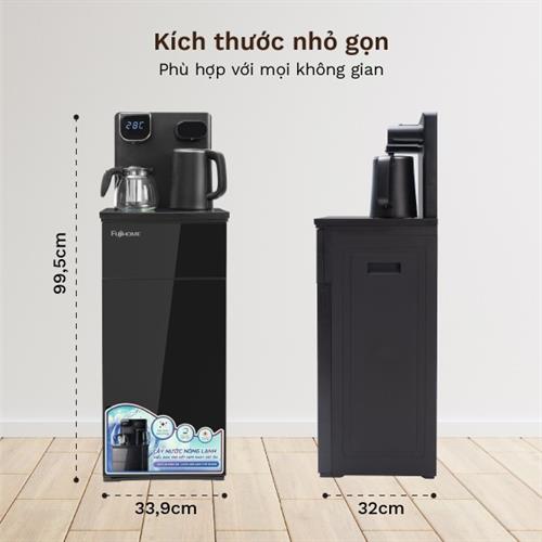 Cây nước nóng lạnh kết hợp bàn pha trà, cafe Fujihome TB110E 1