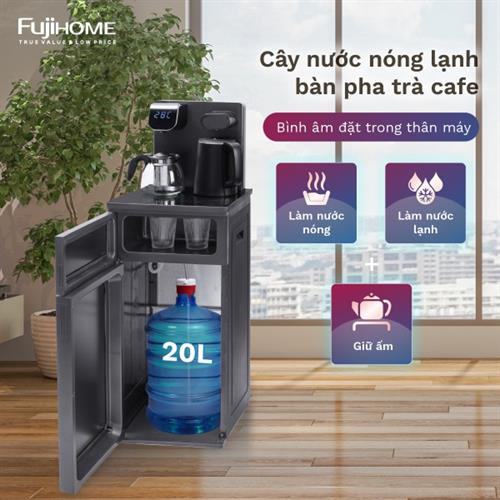 Cây nước nóng lạnh kết hợp bàn pha trà, cafe Fujihome TB110E 9