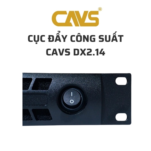 Cục đẩy công suất CAVS DX2.26 (2 kênh, class D, 2600W) 5