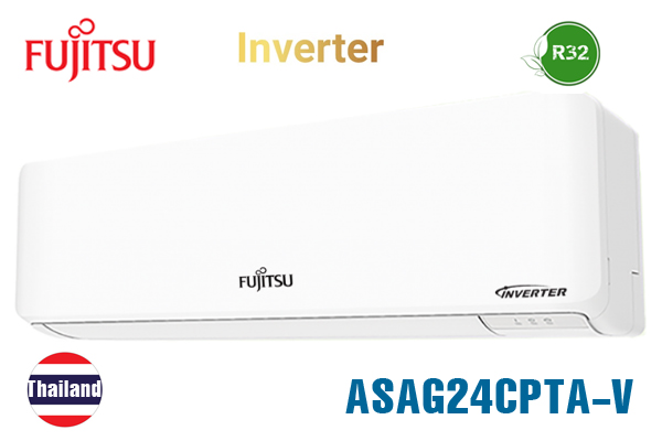 Điều hòa Fujitsu 24000BTU 1 chiều inverter ASAG24CPTA-V 2