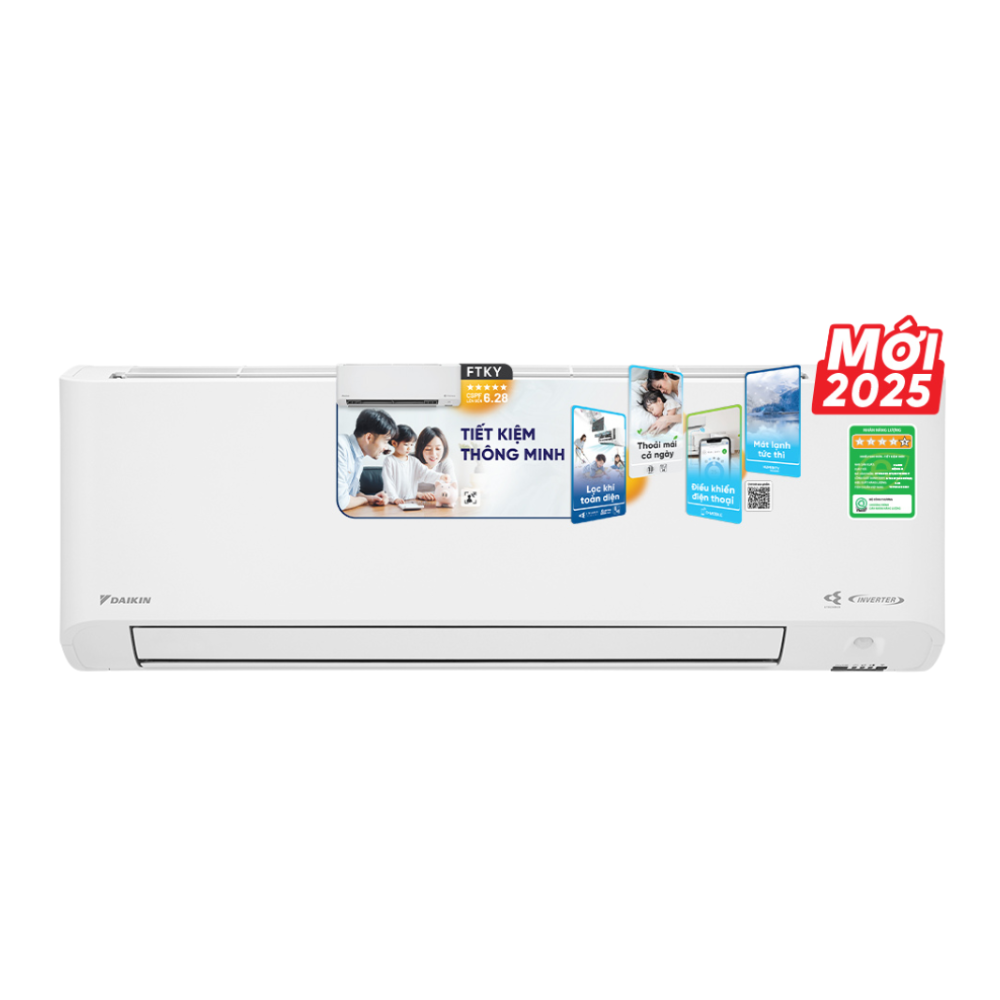 Điều Hòa Inverter FTKY35ZVMV - 1.5HP 0