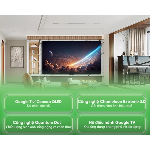 Google Tivi Coocaa QLED 4K 100 Inch 100A5D 2