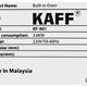 Lò nướng âm KAFF KF-901 60 lít 9