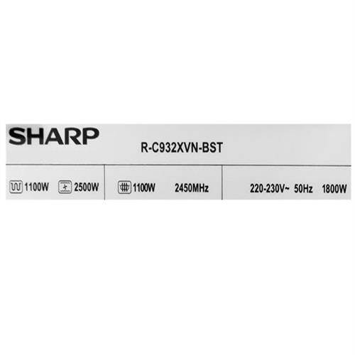 Lò vi sóng có nướng Sharp R-C932XVN-BST 32 lít 5