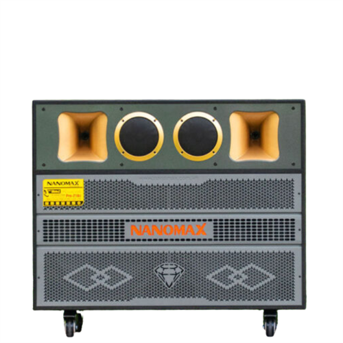 Loa Kéo Bình & Điện Nanomax Pro-218C Bass Đôi 50cm 3000w 0