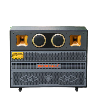 Loa Kéo Bình & Điện Nanomax Pro-300 Bass Đôi 40cm 2250w