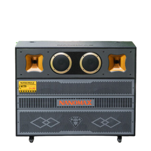 Loa Kéo Bình & Điện Nanomax Pro-300 Bass Đôi 40cm 2250w 0