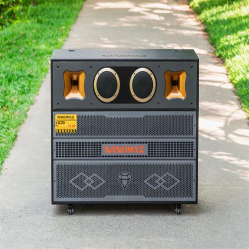 Loa Kéo Bình & Điện Nanomax Pro-300 Bass Đôi 40cm 2250w 2