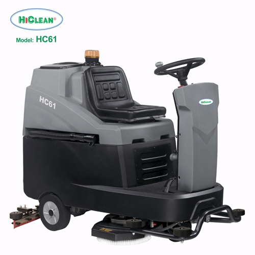 Máy chà sàn nhà xưởng ngồi lái HiClean HC61 0