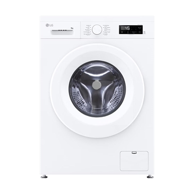 Máy giặt lồng ngang LG AI DD™ Inverter 9kg màu trắng FB1209S6W
