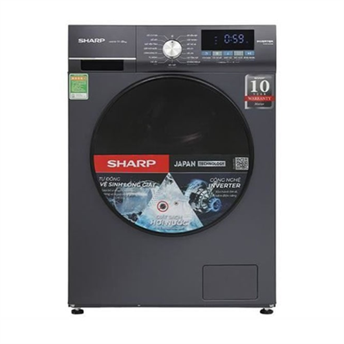 Máy giặt Sharp Inverter 9 kg ES-FM90CB-SB 0