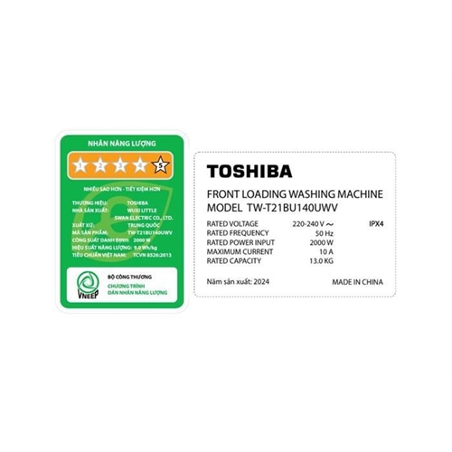 Máy giặt Toshiba Inverter 13 kg TW-T21BU140UWV(MG) 4