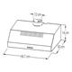 Máy hút mùi âm tủ Comfee CH-70SF49B 7