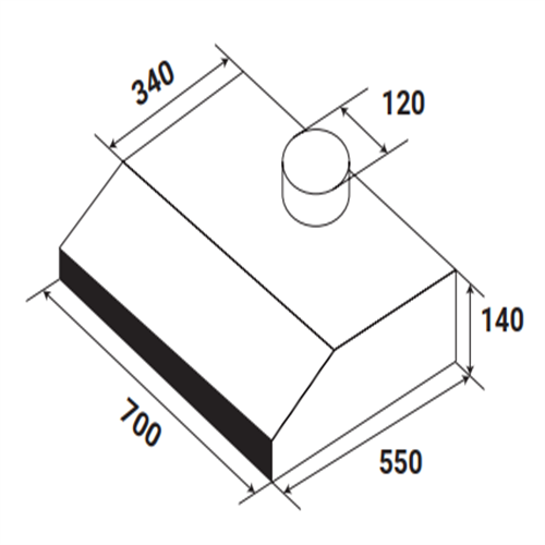 Máy Hút Mùi KAFF KF-701I 1