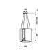 MÁY HÚT MÙI TREO DÂY ĐỘC LẬP KAFF KF-IS0935YL 1