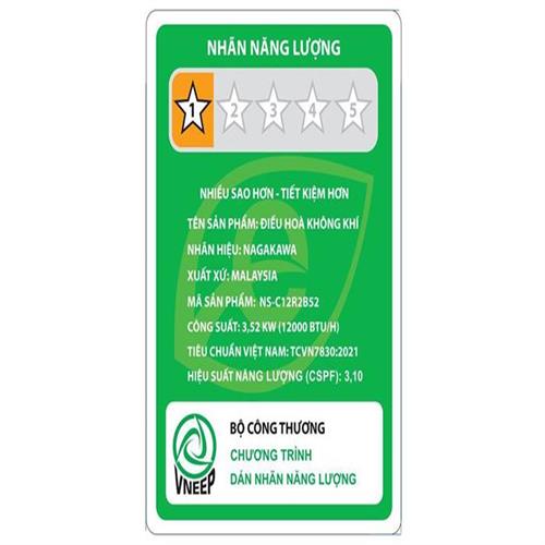 Máy lạnh Nagakawa 1.5 HP NS-C12R2B52 5