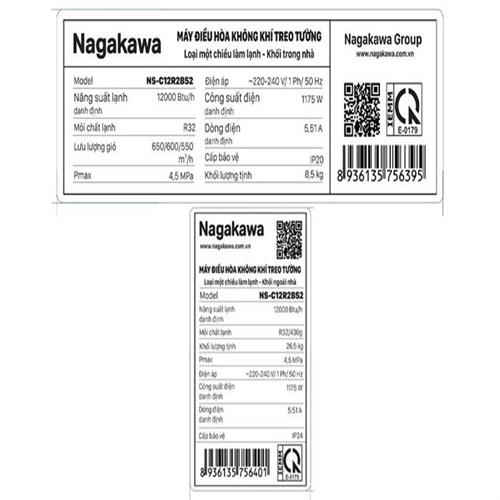 Máy lạnh Nagakawa 1.5 HP NS-C12R2B52 4