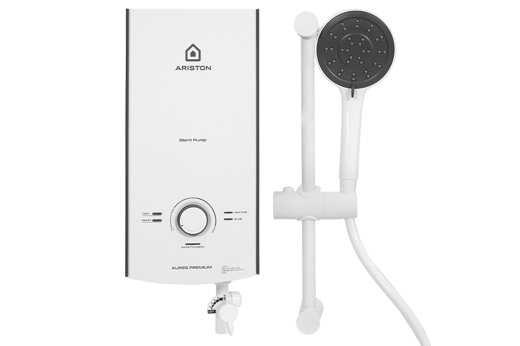 Máy nước nóng trực tiếp Ariston 4500W AURES PREMIUM 4.5P PEARL 0