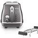 Máy nướng bánh mì DeLonghi Icona Metallics CTOT2103.BG/.GY 5