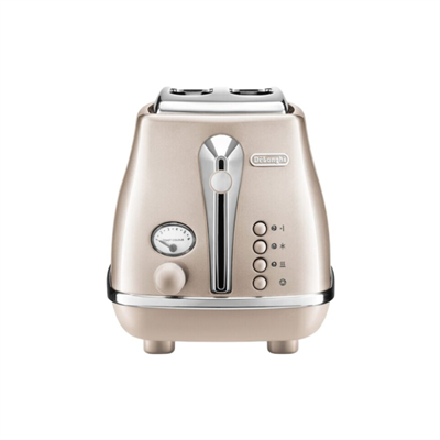 Máy nướng bánh mì DeLonghi Icona Metallics CTOT2103.BG/.GY