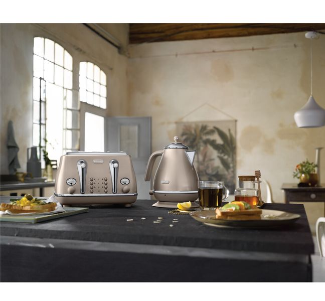 Máy nướng bánh mì DeLonghi Icona Metallics CTOT2103.BG/.GY 4