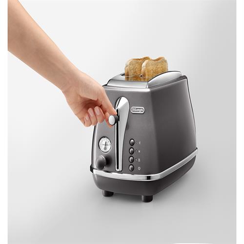 Máy nướng bánh mì DeLonghi Icona Metallics CTOT2103.BG/.GY 6