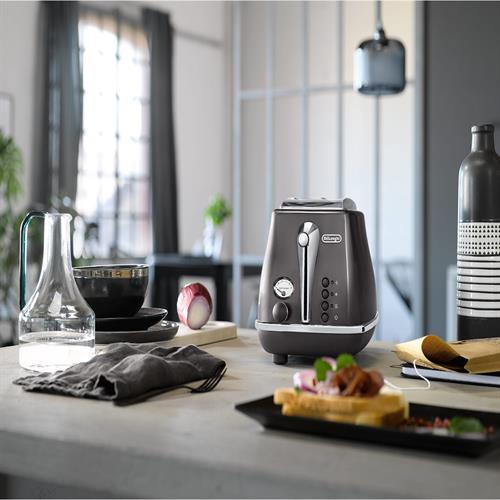 Máy nướng bánh mì DeLonghi Icona Metallics CTOT2103.BG/.GY 7