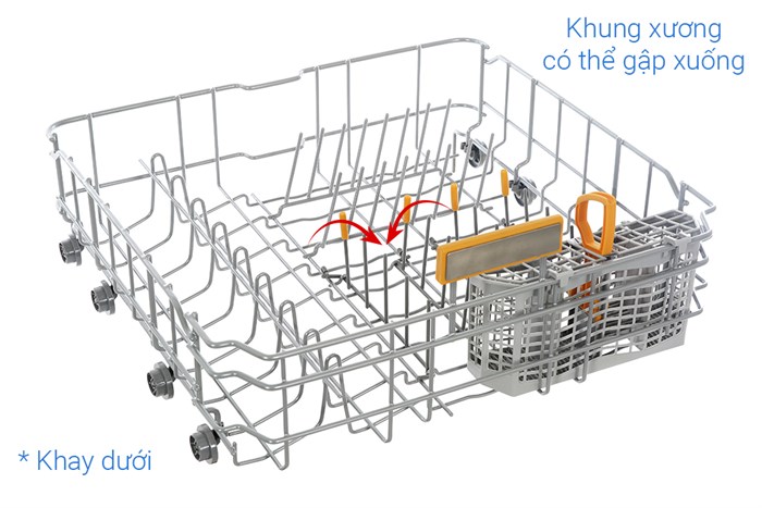 Máy rửa chén độc lập Comfee CDWEF1401HB-W-VN 12