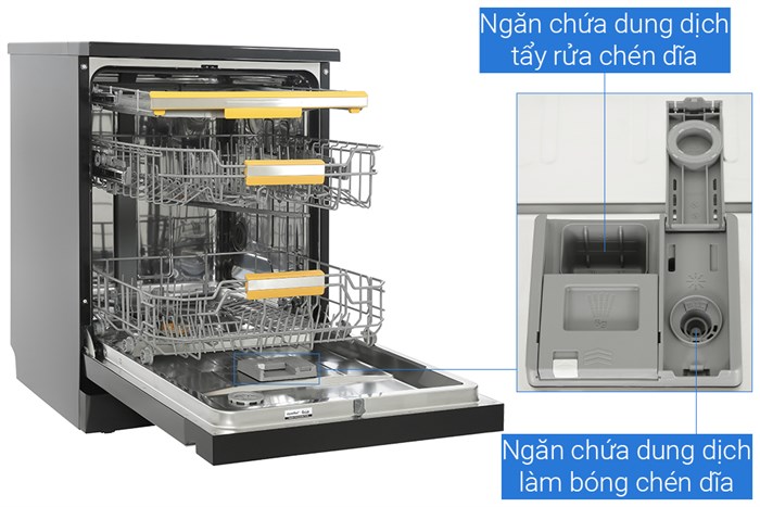 Máy rửa chén độc lập Comfee CDWEF1533GB-WU-VN 18